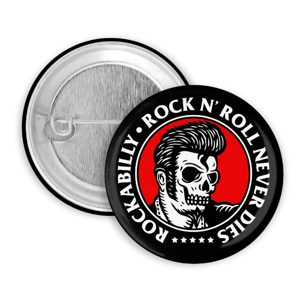 Rockabilly Badge 5pc – Kute Products